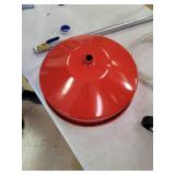 VEVOR Waste Oil Drain Tank 20 Gallon Portable Oil Drain Air Operated Drainer Oil Change, Oil Drain Container, Fluid Fuel Transfer Drainage Adjustable Funnel Height, with Wheel for Easy Oil Removal