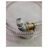 VEVOR Waste Oil Drain Tank 20 Gallon Portable Oil Drain Air Operated Drainer Oil Change, Oil Drain Container, Fluid Fuel Transfer Drainage Adjustable Funnel Height, with Wheel for Easy Oil Removal