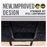 Bully BBS-5002 Universal Aluminium Side Steps in Powdercoat Black - New Updated Design - Fits Various Trucks from Chevy (Chevrolet), Ford, Toyota, GMC, Dodge RAM and Jeep