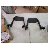 Bully BBS-5002 Universal Aluminium Side Steps in Powdercoat Black - New Updated Design - Fits Various Trucks from Chevy (Chevrolet), Ford, Toyota, GMC, Dodge RAM and Jeep