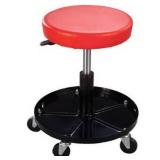Pro-Lift C-3001 Pneumatic Chair with 300 lbs Capacity Black / Red
