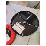 Pro-Lift C-3001 Pneumatic Chair with 300 lbs Capacity Black / Red