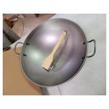 King Kooker #18WK Steel Wok, 17-Inch