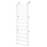 Whitmor Over The Door Shoe Rack, 36 Pair, White