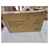 Flash Furniture HERCULES Series 300 Lb. Capacity Adjustable White Bath & Shower Transfer Bench with Back and Side Arm