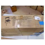 3-Commercial Seating Products American Padded Folding Chairs, Black