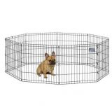 Midwest 24"W x 24"H Foldable Metal Exercise Pet Playpen without Door
