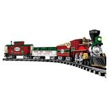 Lionel North Pole Central Ready-to-Play Freight Set, Battery-powered Model Train Set with Remote Multi, 50 x 73"