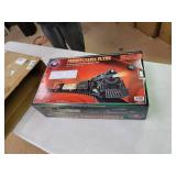 Lionel North Pole Central Ready-to-Play Freight Set, Battery-powered Model Train Set with Remote Multi, 50 x 73"