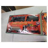 Lionel North Pole Central Ready-to-Play Freight Set, Battery-powered Model Train Set with Remote Multi, 50 x 73"