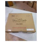 Howard Elliott Lydia Square Hanging Wall Accent Mirror with Candle Holder, Antique Gold, 12 x 12 Inch