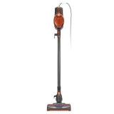 Shark Rocket Corded Bagless Stick Vacuum for Carpet and Hard Floor Cleaning with Swivel Steering (HV302), Gray/Orange