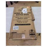 Regalo Home Accents Extra Wide Walk Thru Baby Gate, Includes DÃcor Hardwood, 4-Inch Extension Kit, 4-Inch Extension Kit, 4 Pack of Pressure Mount Kit and 4 Pack of Wall Cups and Mounting Kit