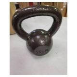 Amazon Basics Cast Iron Kettlebell - 25 Pounds, Black