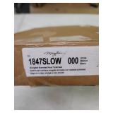 Mayfair 1847SLOW 000 Kendall Slow-Close, Removable Enameled Wood Toilet Seat that will Never Loosen, 1 Pack ELONGATED - Premium Hinge, White