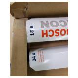 Bosch ICON Wiper Blades 24A18A (Set of 2) Fit Acura: 14-04 TL, GMC: 19-18 Terrian, Hyundai: 10-07 Elentra, 07-12 Santa Fe, Jeep: 19-18 Compass +More, Up to 40% Longer Life, Frustration Free Packaging