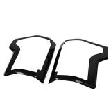 RT-TCZ Rear Tail Light Lamp Trim Cover for Ford F150 2015-2021 UP Exterior Decoration Accessories Kit Carbon Fiber