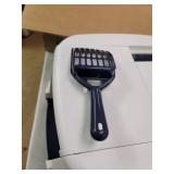 IRIS Jumbo Hooded Litter Box with Scoop, Navy