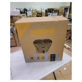 Garatic Portable Compact Mini Twin Tub Washing Machine w/Wash and Spin Cycle, Built-in Gravity Drain, 13lbs Capacity For Camping, Apartments, Dorms, College Rooms, RVs