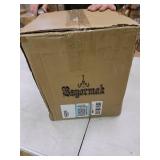 Bsyormak Rustic Chandeliers 4-Light Pendant Lighting for Kitchen Island Farmhouse Chandelier Light Fixture Semi-Flush Ceiling Light Adjustable Height E12 Bulb Base for Cafe bar Dinning Room Entryway