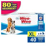Four Paws Wee-Wee Superior Performance Dog Pads XL 40 Count