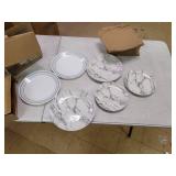 Stone Lain 4 plates 2 saucers