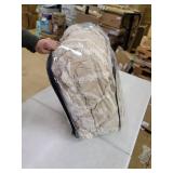 3pc Full/Queen Cecily Cotton Chenille Medallion Comforter Set - Taupe