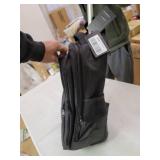 Rolling Backpack, MATEIN Waterproof College Wheeled Laptop Backpack for Travel,Good Gift for Men Carry on Luggage Business Bag Student Computer Bag for Men Women fit 15.6 Inch Notebook,Black