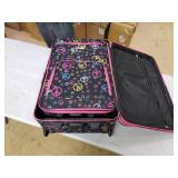 Rockland Fashion Softside Upright Luggage Set, Peace, 4-Piece (14/19/24/28)