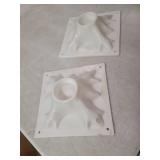 Twinkle Star 6 Feet 96 LED Lighted Birch Tree for Thanksgiving Decor Home Wedding Party Indoor Outdoor Christmas, Fall, Autumn Decoration, 2 Pack, Warm White