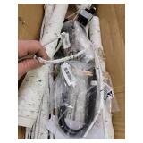 Twinkle Star 6 Feet 96 LED Lighted Birch Tree for Thanksgiving Decor Home Wedding Party Indoor Outdoor Christmas, Fall, Autumn Decoration, 2 Pack, Warm White