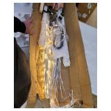 Twinkle Star 6 Feet 96 LED Lighted Birch Tree for Thanksgiving Decor Home Wedding Party Indoor Outdoor Christmas, Fall, Autumn Decoration, 2 Pack, Warm White