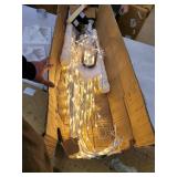 Twinkle Star 6 Feet 96 LED Lighted Birch Tree for Thanksgiving Decor Home Wedding Party Indoor Outdoor Christmas, Fall, Autumn Decoration, 2 Pack, Warm White