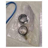 Hallmark Industries MA0419X-12AEXT Pump, 4" Deep Well Submersible, 2 hp, 230VAC/60Hz/1Ph, 35 GPM Max, Stainless Steel, with Control Box, Stainless Steel