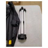 Laser Level Pole, Telescoping Support Pole 12FT/3.7M MET-SP4 Pole With Tripod