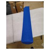 Cando - 30-2152 CanDo PE Blue Foam Roller, 6" X 36", Half-Round