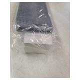 Exclusive Home Curtains Acadia Total Blackout Roman Shade, 27x64, Chambray Blue