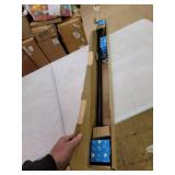 Umbra 1015134-038-REM 1 in. Blok Adjustable Curtain Rod, Matte Black - 36-72 in.