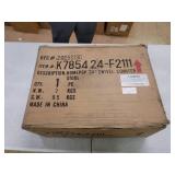 HomePop 24" Swivel Counter Stool - 24 inches - 24 inches - Charcoal