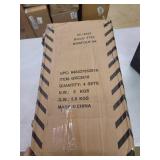 Greenco Small Trash Cans for Home or Office, 6-Pack, 6 Gallon Black Mesh Square Trash Cans, Lightweight, Sturdy for Under Desk, Kitchen, Bedroom, Den, or Recycling Can