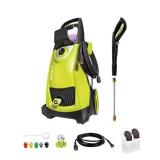 Sun Joe SPX3000 2030 Max PSI 1.76 GPM 14.5-Amp Electric High Pressure Washer, Cleans Cars/Fences/Patios