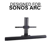 SANUS Soundbar TV Mount Designed for Sonos Arc Sound bar - Height & Depth Adjustable for Dolby Atmos - Universal Compatibility with SANUS & Other TV Mounts - Easy Assembly -OSSATM