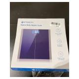 Etekcity Digital Body Weight Bathroom Scale, Large Blue LCD Backlight Display, High Precision Measurements,6mm Tempered Glass, 400 Pounds