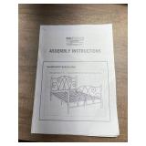 Sunshine BoltZero Full size bed frame with headboard and footboard