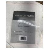 Madison Park Viola King/California King 3 Piece Tufted Cotton Chenille Damask Duvet Cover Set Bedding