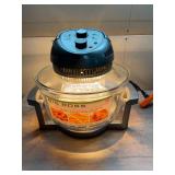 Big Boss Air Fryer, Super Sized 16 Quart Large Air Fryer Oven Glass Air Fryer, Infrared Convection Healthy Meal Electric Cooker with Timer, Dishwasher Safe