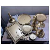 Gold Serving Set