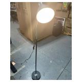 LEPOWER Floor Lamp, Metal Standing Lamp with Adjustable Gooseneck, Heavy Metal Based, Reading Pole Lamp for Living Room, Bedroom, Study Room and Office, Torchiere Light for Kids