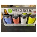 Reduce Drink cooler set multi fit cooler and cup