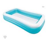 Intex Swim Center Family Inflatable Pool, 120" X 72" X 22", for Ages 6+ Intex Swim Center Family Inflatable Pool